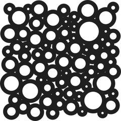 TCW153 Cosmic Bubbles Stencil