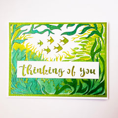 TCW1073 Stencil Happy Banner Words