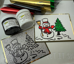 Toasty Snowman Layered Stencil