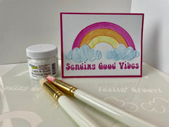 TCW6069 Layered A2 Rainbow Vibes Stencil